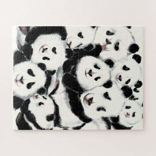 Puzzle Pandas - Pandemic - Big Hugs - Drawings Collection (Horizontal)