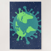 Puzzle Pandémie globale (Particule virale) (Infection vir (Vertical)