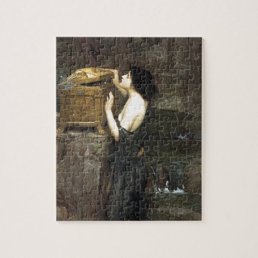 Puzzle PaNDoRA, par John William Waterhouse, 1896 (Vertical)