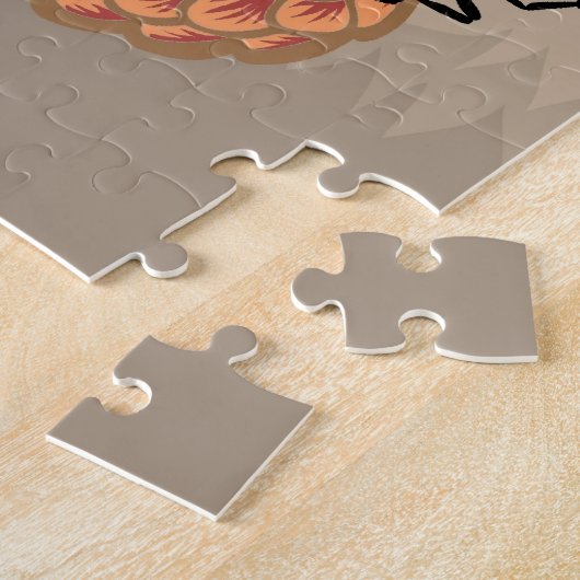 Puzzle Pangolin de bébé avec la fourmi (Côté)