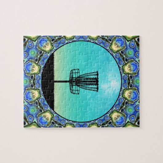 Puzzle Panier Abstrait Disk Golf 5 (Horizontal)