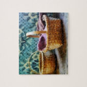 Puzzle Panier avec Tricot (Vertical)
