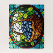 Puzzle Panier Blueberry en verre tendu (Vertical)