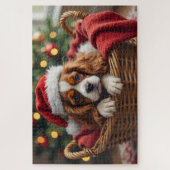 Puzzle Panier Confortable pour Cavalier King Charles Span (Vertical)