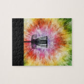 Puzzle Panier de golf de Tie Dye Disk (Horizontal)