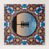 Puzzle Panier de golf sur disque (Horizontal)