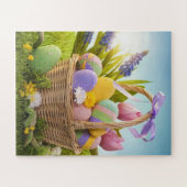 Puzzle Panier de Pâques (Horizontal)