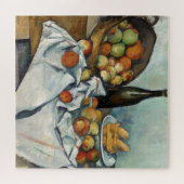 Puzzle Panier de pommes Still Life Cezanne Peinture Art (Horizontal)
