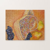 Puzzle Panier de raisins Quinces & poires Monet Art (Horizontal)