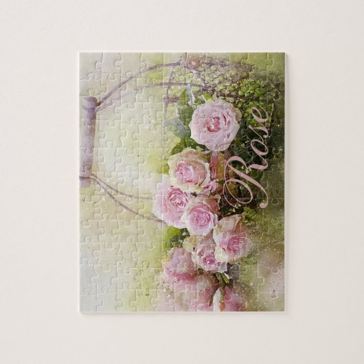 Puzzle Panier rose (Vertical)