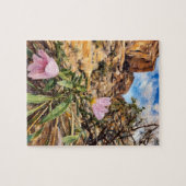 Puzzle Panier Soirée Primrose dans Valley Of Fire, Nevada (Horizontal)