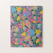 Puzzle Paniers et oeufs de Pâques (Vertical)