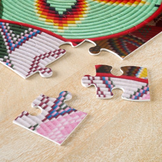 Puzzle Paniers éthiopiens traditionnels (Côté)