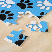 Puzzle Paniers Noirs Et Blancs Perdus Sur Arrière - plan  (Côté)