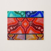 Puzzle Panneau arc-en-ciel Corroboree (Horizontal)