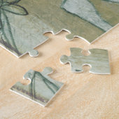 Puzzle Panneau de jardin avec Feuilles, fleurs et herbe (Côté)