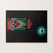 Puzzle Panneau de néon TePee Curios, Route 66, Tucumcari, (Horizontal)