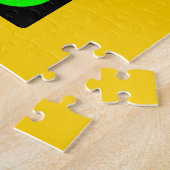 Puzzle Panneau de signalisation routière avant la route d (Côté)