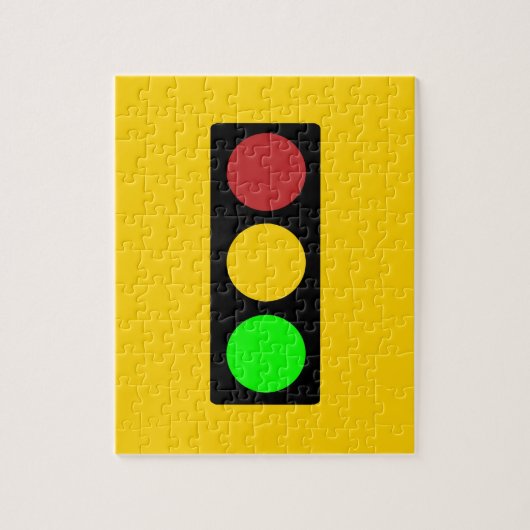 Puzzle Panneau de signalisation routière avant la route d (Vertical)
