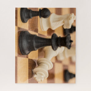 Puzzle Panneau d'échecs très Cool avec pièces