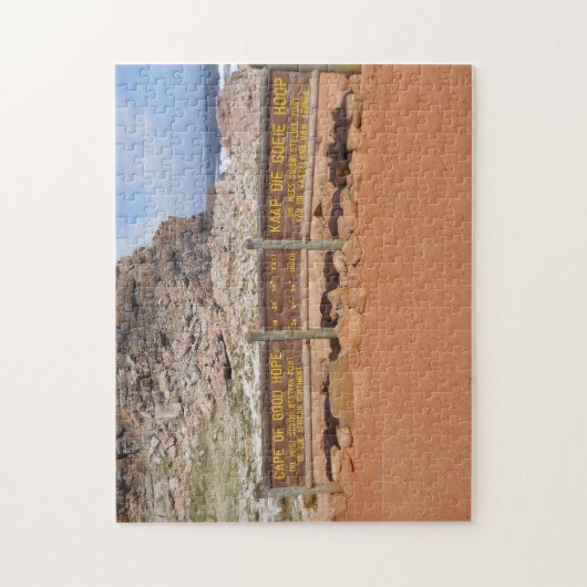 Puzzle Panneau du Cap de Bonne-Espérance. (Vertical)