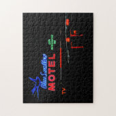 Puzzle Panneau du Motel Blue Swallow, Route 66, Tucumcari (Vertical)