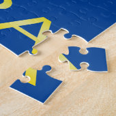 Puzzle Panneau étoile Balance dorée de Libra (Côté)
