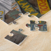 Puzzle Panneau indicateur Rum Point Grand Cayman (Côté)