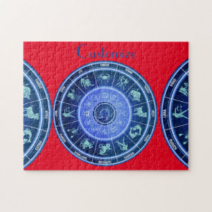 Puzzle Panneau solaire Zodiac Calendrier Astrologie Thund