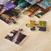 Puzzle Panneaux de néon dans les rues de Hong Kong (Côté)