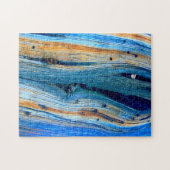 Puzzle Panneaux patinés à grange bleue (Horizontal)