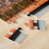 Puzzle Panorama d'horizon de Chicago au lever de soleil (Côté)