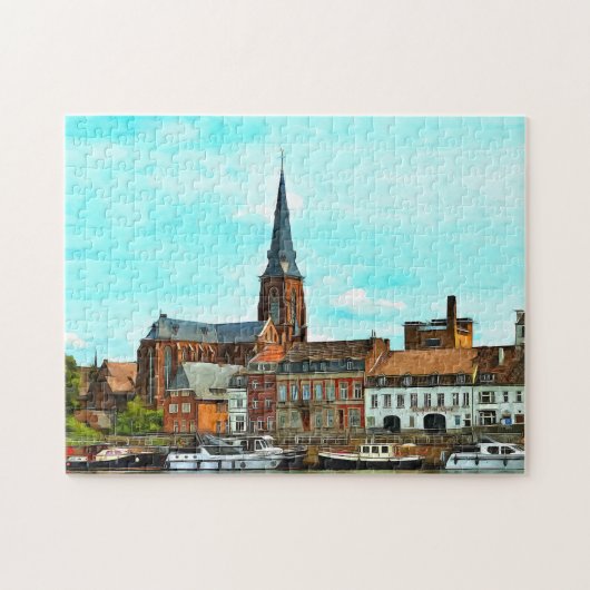 Puzzle Panorama élégant de Maastricht (Horizontal)