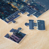 Puzzle Panorama nocturne de Bangkok (Côté)