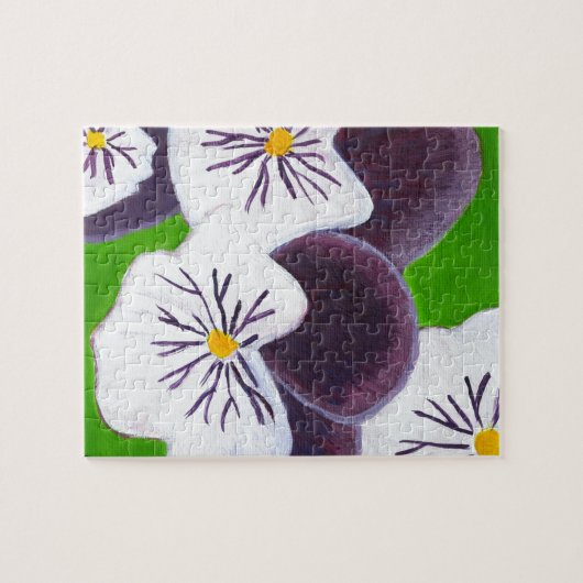 Puzzle Pansies (Horizontal)