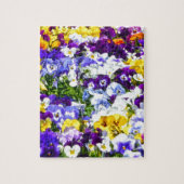 Puzzle Pansies (Vertical)