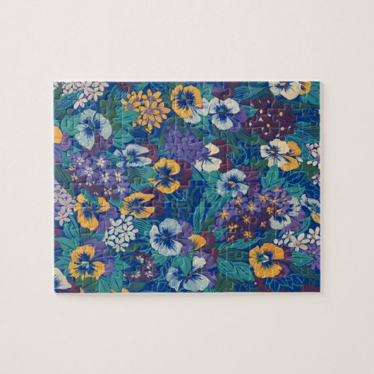 Puzzle Pansies (Horizontal)