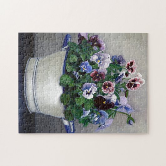 Puzzle Pansies (Horizontal)