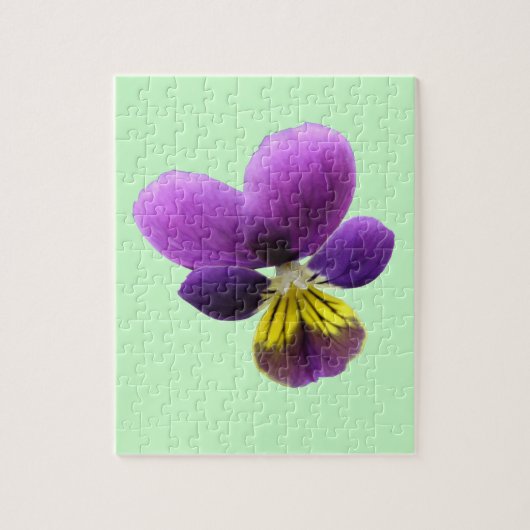 Puzzle Pansy (Vertical)