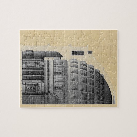 Puzzle Panthéon romain architecture classique (Horizontal)