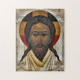 Puzzle Pantocrate d'icône chrétienne byzantine orthodoxe