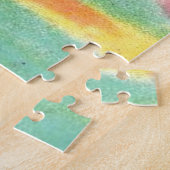 Puzzle paon (Côté)