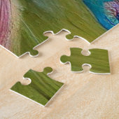 Puzzle Paon dans le jardin (Côté)