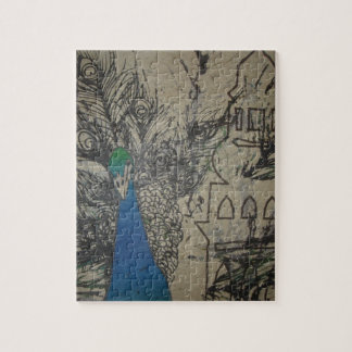 Puzzle Paon en Inde