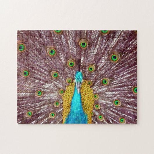 Puzzle paon fier (Horizontal)