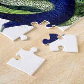 Puzzle Paon Vintage (Côté)