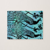 Puzzle Paons (Horizontal)