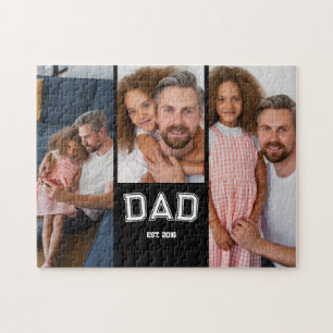 Puzzle Papa a établi 3 cadeaux photo élégants