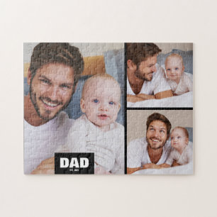 Puzzle Papa a établi une photo moderne 3