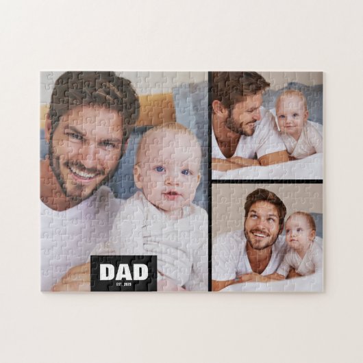 Puzzle Papa a établi une photo moderne 3 (Horizontal)